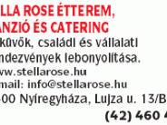 Stella Rose Étterem, Panzió és Catering