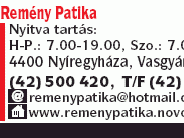 S.R.M. Remény Patika Remény Kft.