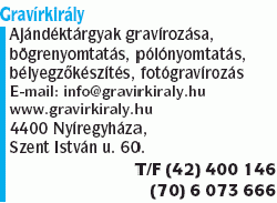   - Gravírkirály